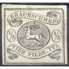 Braunschweig coat of arms - Germany / Old German States / Brunswick 1856