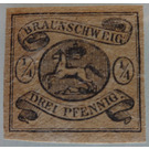 Braunschweig coat of arms - Germany / Old German States / Brunswick 1856