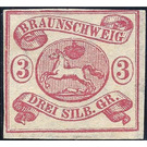 Braunschweig coat of arms - Germany / Old German States / Brunswick 1862 - 3