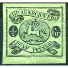 Braunschweig coat of arms - Germany / Old German States / Brunswick 1863