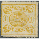 Braunschweig coat of arms - Germany / Old German States / Brunswick 1864 - 1