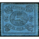 Braunschweig coat of arms - Germany / Old German States / Brunswick 1864 - 2