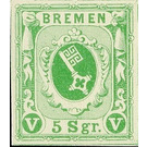 Bremen coat of arms - Germany / Old German States / Bremen 1859 - 5