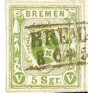 Bremen coat of arms - Germany / Old German States / Bremen 1859 - 5