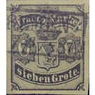 Bremen coat of arms - Germany / Old German States / Bremen 1860 - 7