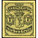 Bremen coat of arms - Germany / Old German States / Bremen 1860 - 7