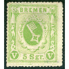 Bremen coat of arms - Germany / Old German States / Bremen 1863 - 5