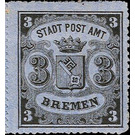 Bremen coat of arms - Germany / Old German States / Bremen 1864 - 3