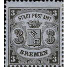 Bremen coat of arms - Germany / Old German States / Bremen 1866 - 3