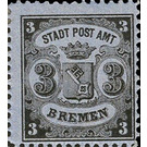 Bremen coat of arms - Germany / Old German States / Bremen 1866 - 3