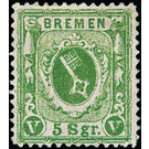 Bremen coat of arms - Germany / Old German States / Bremen 1866 - 5