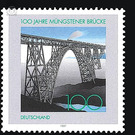 Bridges: 100 years of the Müngsten Bridge - Germany / Federal Republic of Germany 1997 - 100 Pfennig