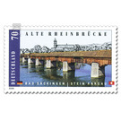 Bridges: Old Rhine Bridge Bad Säckingen - Stein (Aargau)  - Germany / Federal Republic of Germany 2008 - 70 Euro Cent