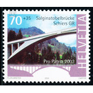 bridges  - Switzerland 2003 - 70 Rappen