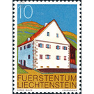 building  - Liechtenstein 1978 - 10 Rappen