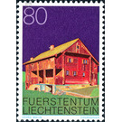 building  - Liechtenstein 1978 - 80 Rappen