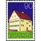 building  - Liechtenstein 1978 - 90 Rappen