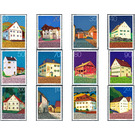 building  - Liechtenstein 1978 Set