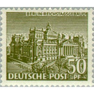 Buildings in Berlin - Germany / Berlin 1949 - 50