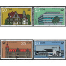 Buildings of the Deutsche Post  - Germany / German Democratic Republic 1982 Set