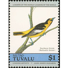 Bullock's Oriole (Icterus bullockii) - Polynesia / Tuvalu, Niutao 1985