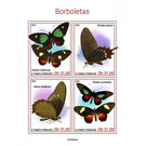 Butterflies - Central Africa / Sao Tome and Principe 2021