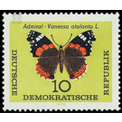 butterflies  - Germany / German Democratic Republic 1964 - 10 Pfennig