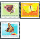 butterflies  - Liechtenstein 2010 Set