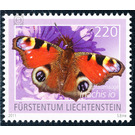 butterflies  - Liechtenstein 2011 - 220 Rappen