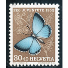 butterfly  - Switzerland 1952 - 30 Rappen