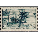 Cabanne fishing - Polynesia / French Oceania 1948 - 1.20