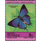 Cambridge Blue (Pseudolycaena marcyas) - Polynesia / Tuvalu, Vaitupu 1985