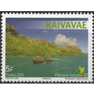 Canoeing off Raivavae - Polynesia / French Polynesia 2020 - 5