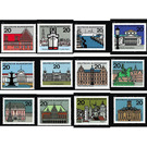 Capital cities of the Federal Republic of Germany  - Germany / Federal Republic of Germany 1964 Set