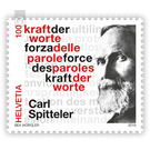Carl Spitteler 100 Years Nobel Prize for Literature 1919-2019  - Switzerland 2019 - 100 Rappen