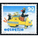 Cartoon character Pingu  - Switzerland 1999 - 90 Rappen