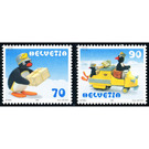 Cartoon character Pingu  - Switzerland 1999 Set