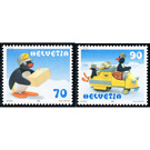 Cartoon character Pingu  - Switzerland 1999 Set