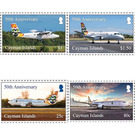 Cayman Airways, 50th Anniv. - Caribbean / Cayman Islands 2018 Set