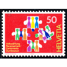 census  - Switzerland 1990 - 50 Rappen