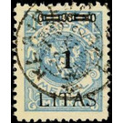 CENT. Type I on Memeledition - Germany / Old German States / Memel Territory 1923 - 1