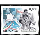 Centenary of Birth of Fausto Coppi, Cyclist - Monaco 2019 - 0.86
