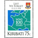 Centenary of the End of World War I - Micronesia / Kiribati 2018 - 75