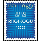 Centenary of the Estonian Parliament - Estonia 2019 - 0.65