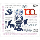 Centenary of the International Labour Organization (in 2019) - India 2020 - 5