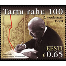 Centenary of the Treaty of Tartu - Estonia 2020 - 0.65
