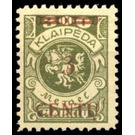 "Centu" on Memeledition - Germany / Old German States / Memel Territory 1923 - 3