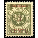 "Centu" on Memeledition - Germany / Old German States / Memel Territory 1923 - 3