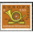CEPT - Posthorn  - Austria / II. Republic of Austria 1973 - 2.50 Shilling
