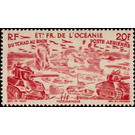 Chad to Rhine (Landing) - Polynesia / French Oceania 1946 - 20